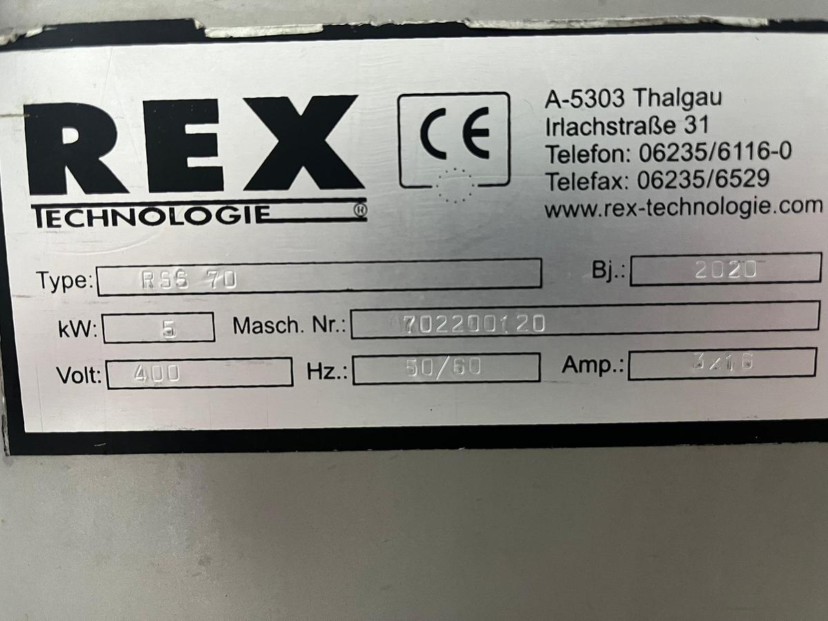 Used Rex Cutter  RSS 70 Sausage cutting system