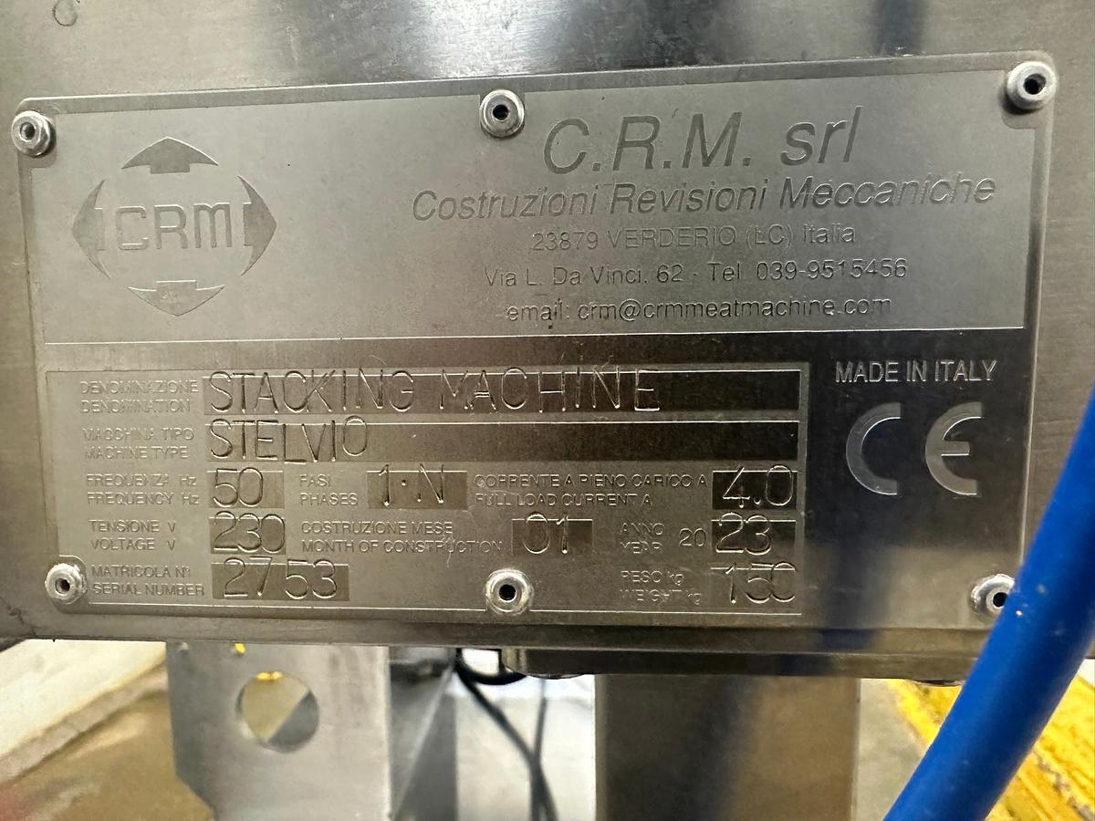 Used CRM  Self Stacking burger machine