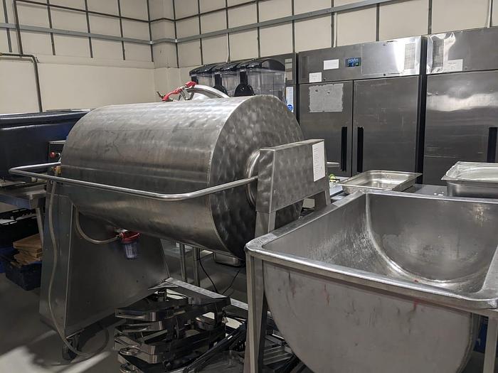 Used Roscherwerke GmbH TUE-400 vacuum tumbler