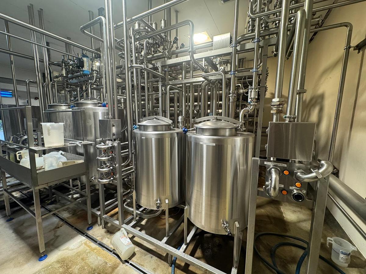 Used Cheese whey processing plant 15,000 litres/hour