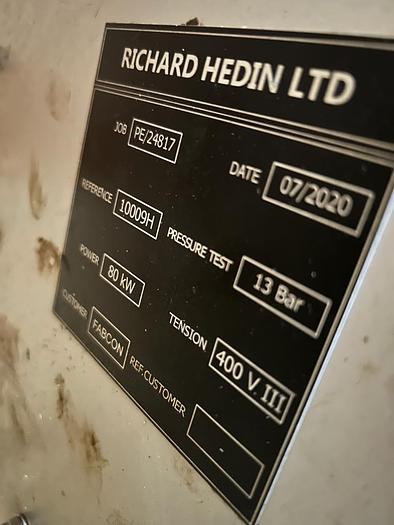 Used Richard Hedin Ltd Circulation Heater 80kW