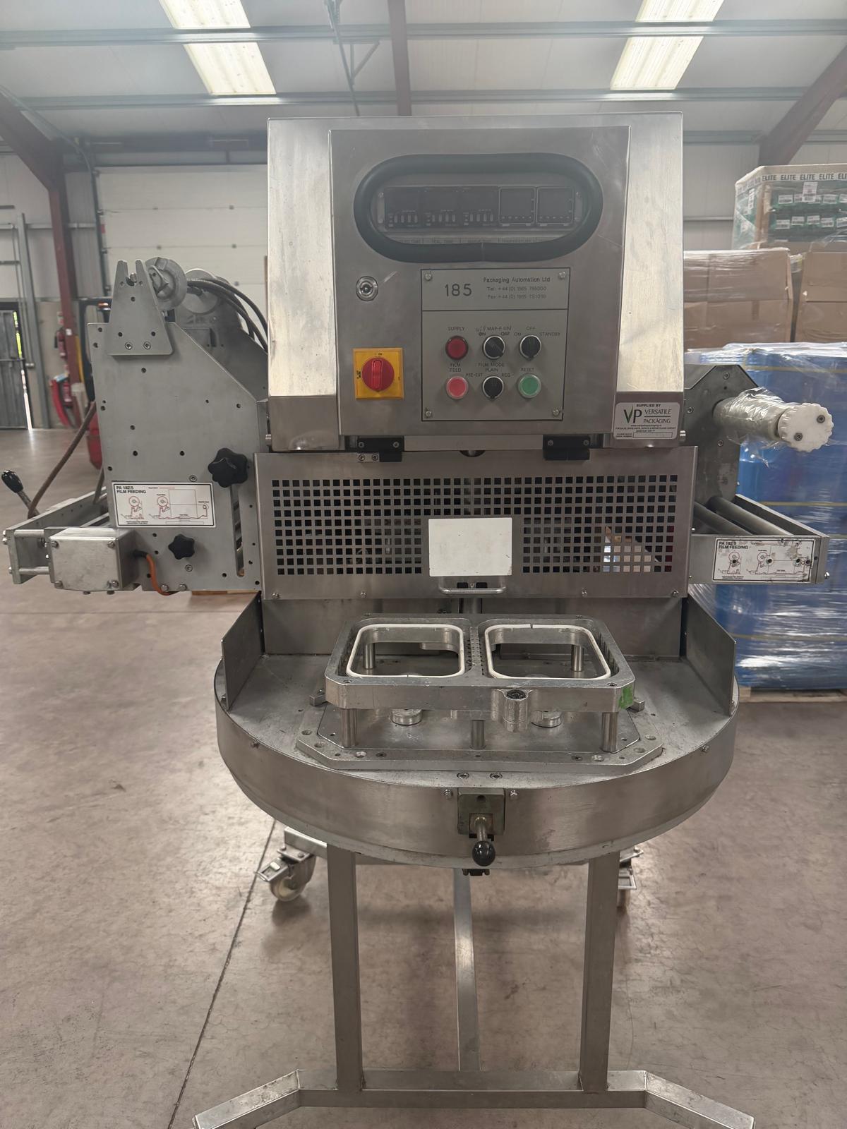 Used PA 185 TRAYSEALER