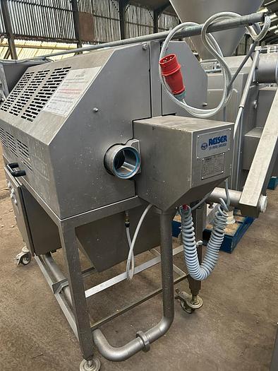 Used Vemag GmbH / Reiser HP 10C vacuum filler with FM250 Forming Machine and SB 260 Shuttle Conveyor