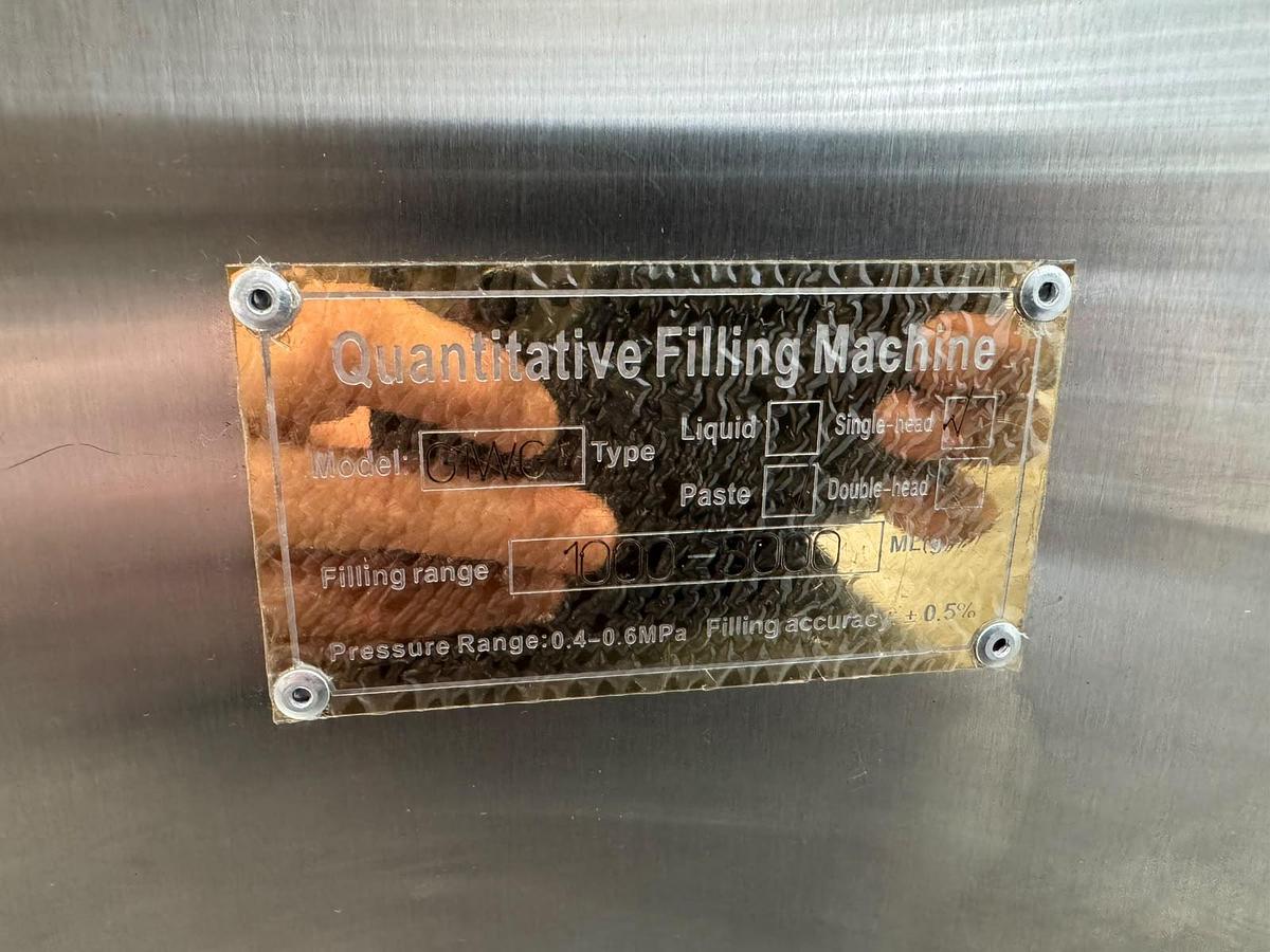 Used Quantative filling machine Depositor. Model D1WG.