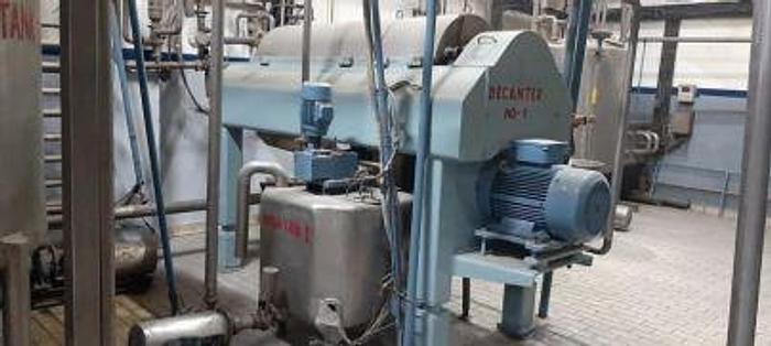 Used COMPLETE ACID / RENNET CASEIN LINE AND WHEY  PROCESSING LINE