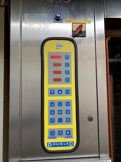 Used 1993 Double D Revorack 1-trolley gas-fired rotary oven