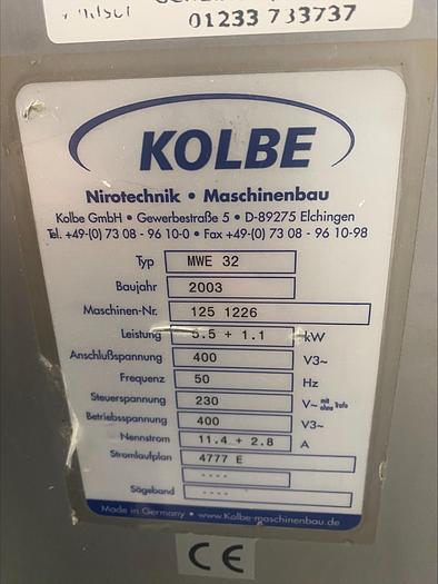 Used 2003 Kolbe MWE 32