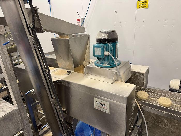 Used COMPLETE DEIGHTON COATING AND FRYING LINE