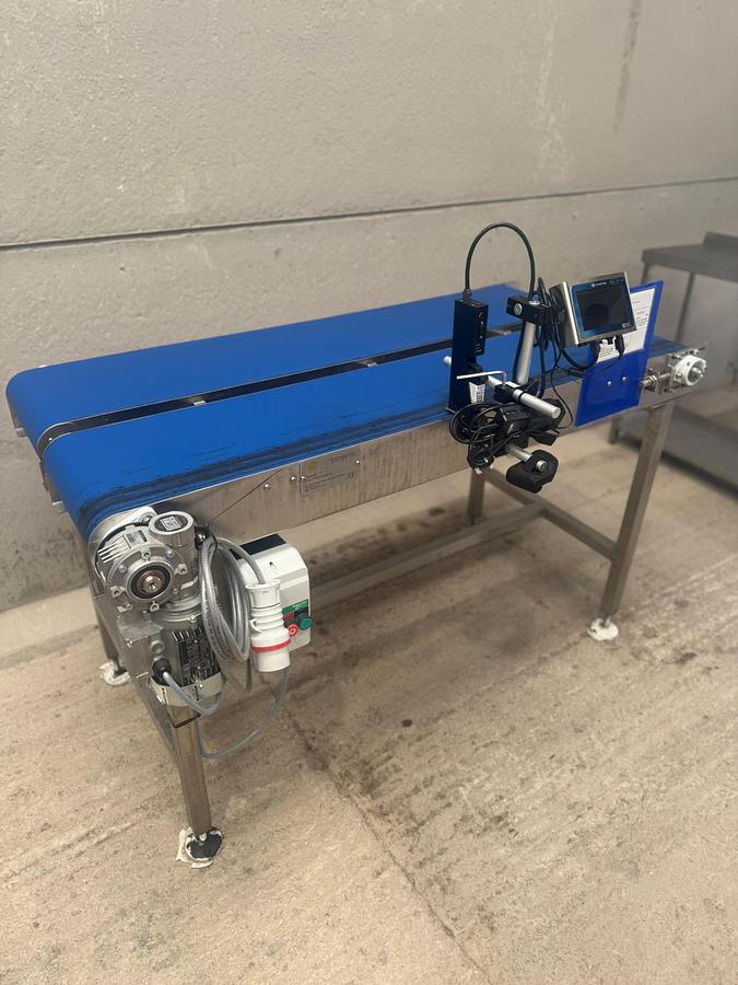 Used Domino  Inkjet Printer and Conveyor
