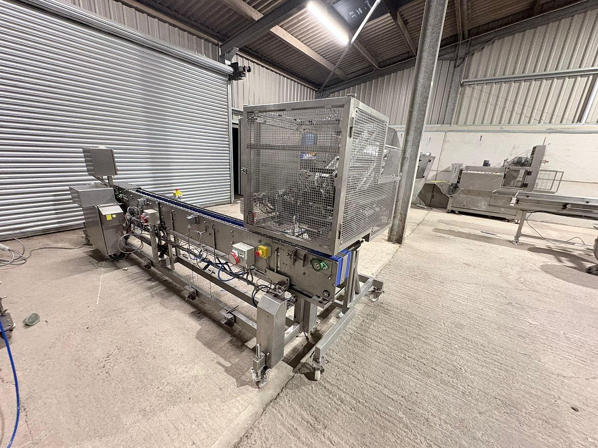 Used Denester and Conveyor