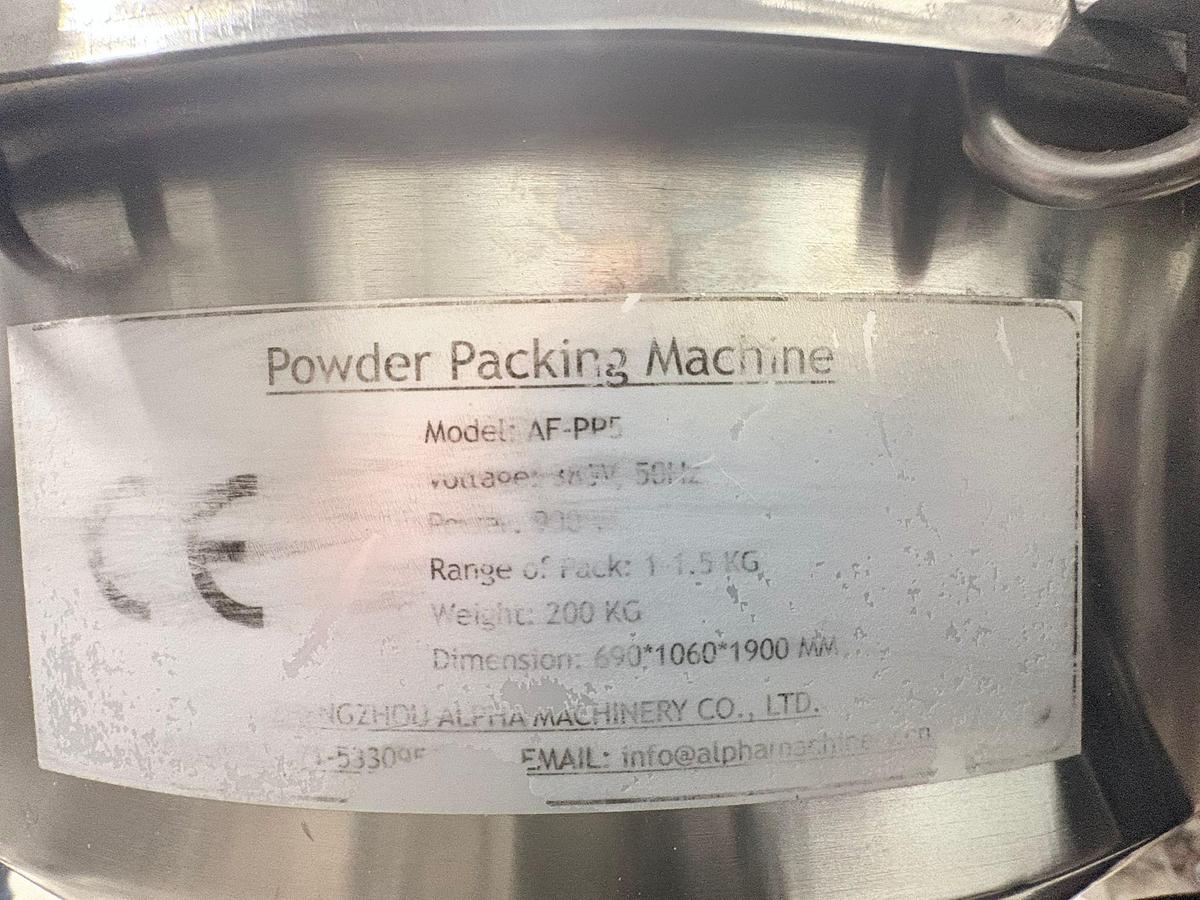Used POWDER PACKING MACHINE
