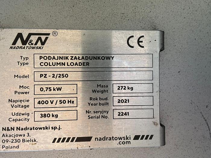 Used FIXED TOTE BIN LIFTER