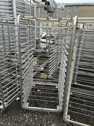 Used Invicta Double-Rack Bakery trolleys