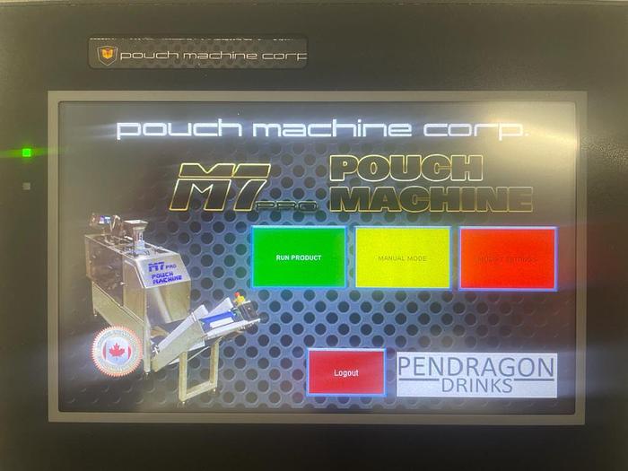 Used POUCH PACKING MACHINE