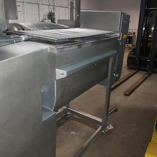Used Karl Schnell  750L paddle mixer with lifter