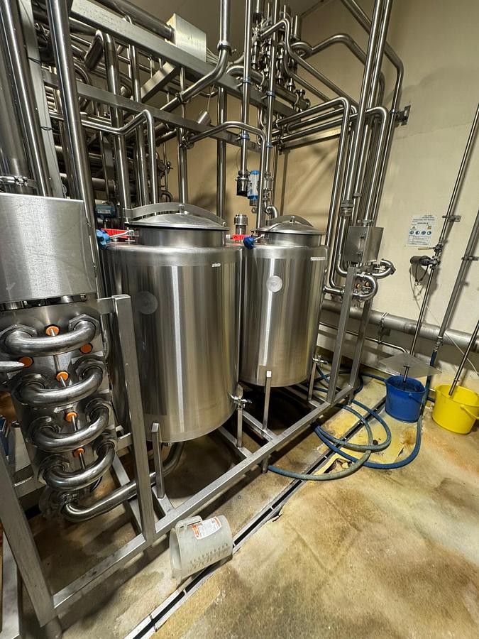 Used Cheese whey processing plant 15,000 litres/hour