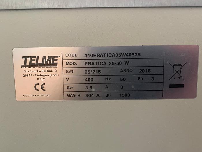 Used 2016 TELME  Gelato System