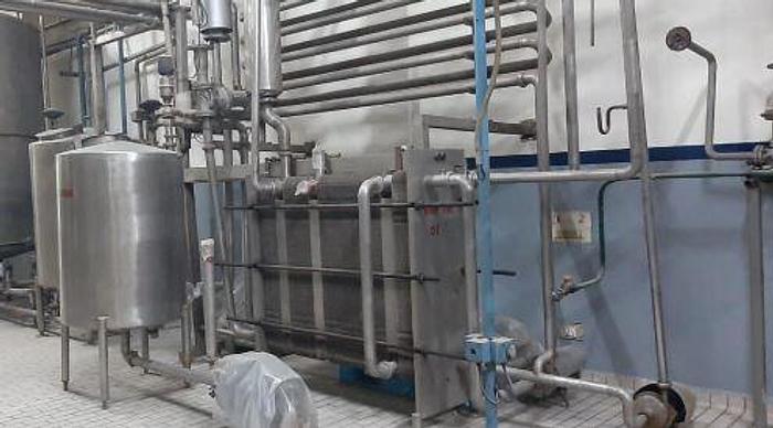 Used COMPLETE ACID / RENNET CASEIN LINE AND WHEY  PROCESSING LINE