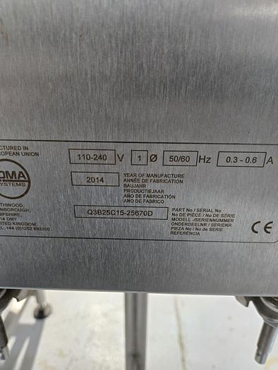 Used Loma IQ3 Combination metal detector checkweigher