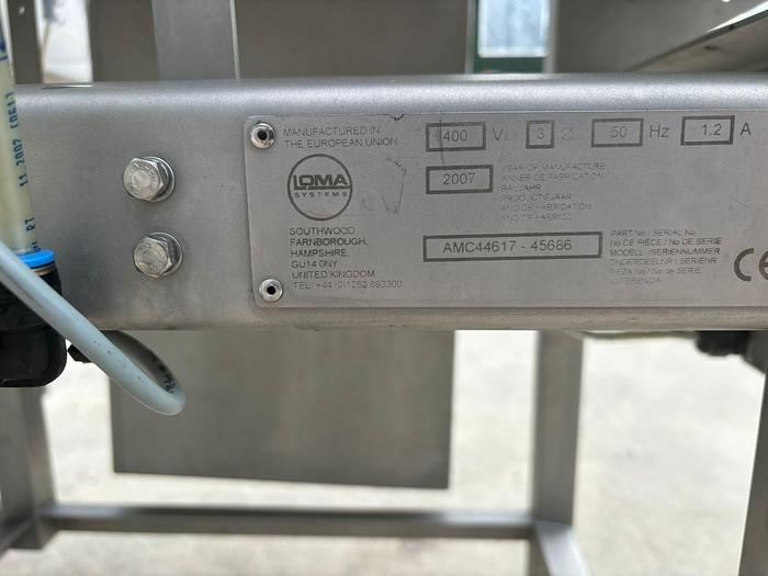 Used LOMA IQ3 METAL DETECTOR