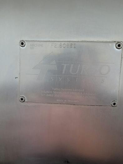Used Turbo Systems Stainless Steel Depositor D900.