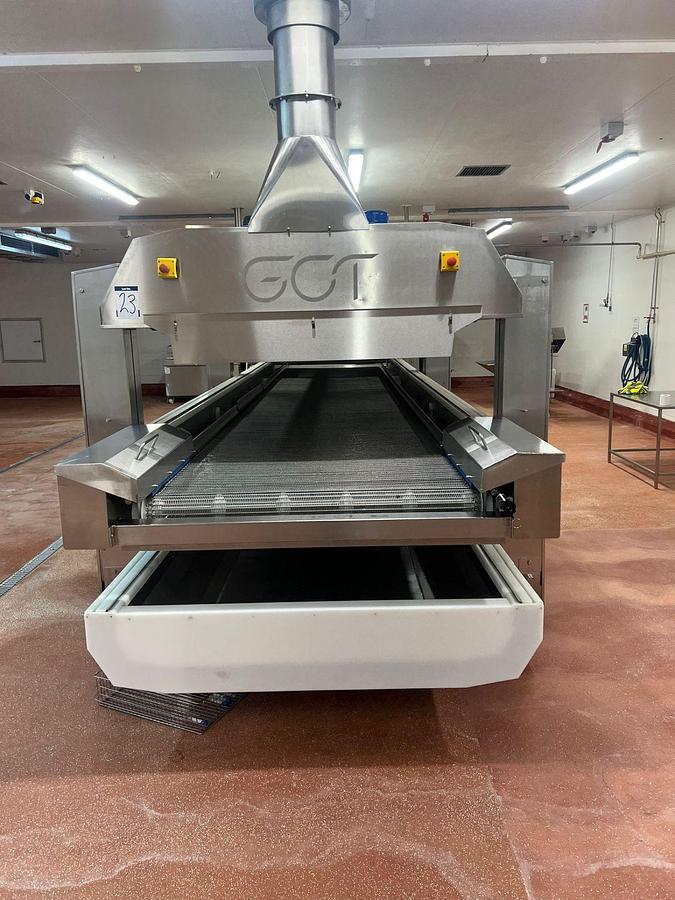 Used GCT NITROGEN IQF FREEZING TUNNEL
