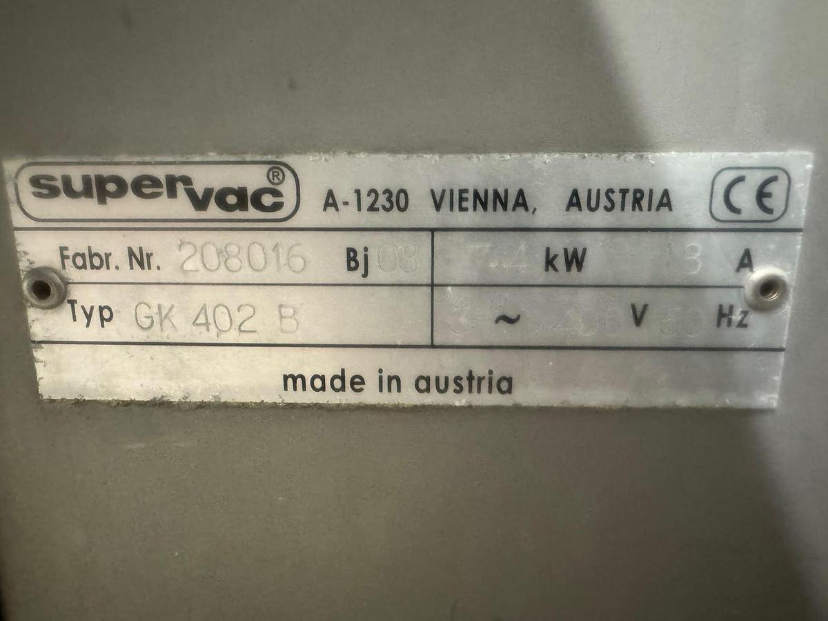 Used SUPERVAC VACUUM PACKER
