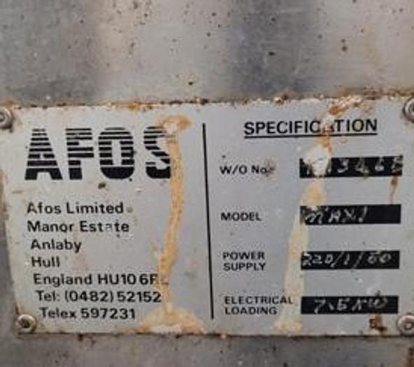 Used AFOS MAXI SMOKING KILN