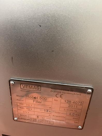 Used VEMAG ROBOT 500 WITH EXTRUDER AND CUTTING DEVICE
