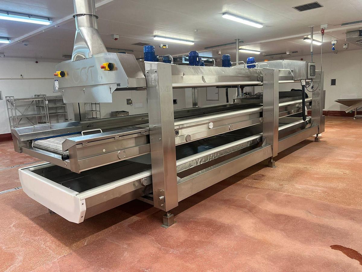 Used GCT NITROGEN IQF FREEZING TUNNEL