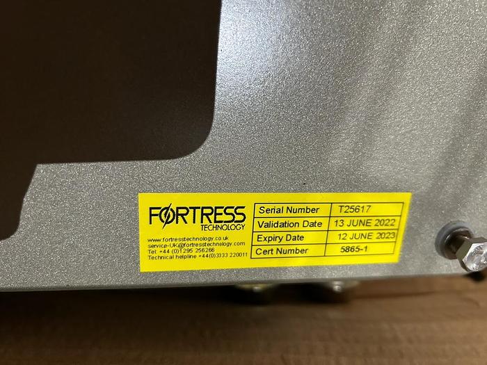 Used Fortress Technology Ltd Stealth drop-through metal detector