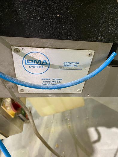Used Loma Systems metal detector on inclined frame
