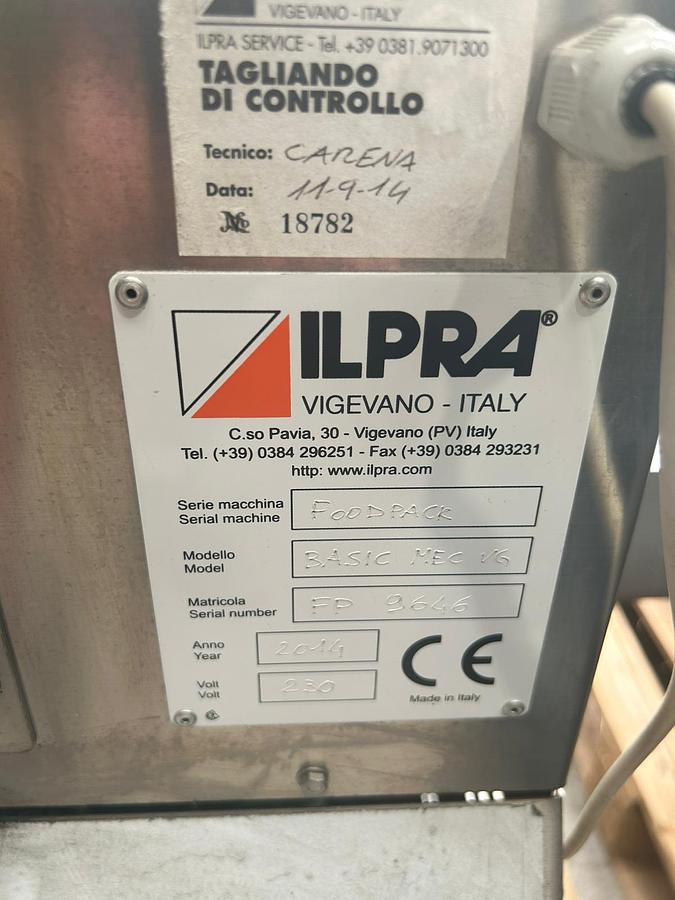 Used Ilpra Foodpack Basic
