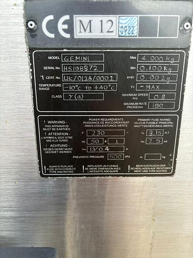 Used Herbert Gemini Lightning