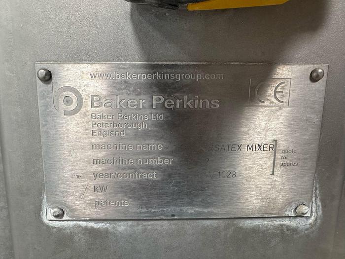 Used Baker perkins Versatex