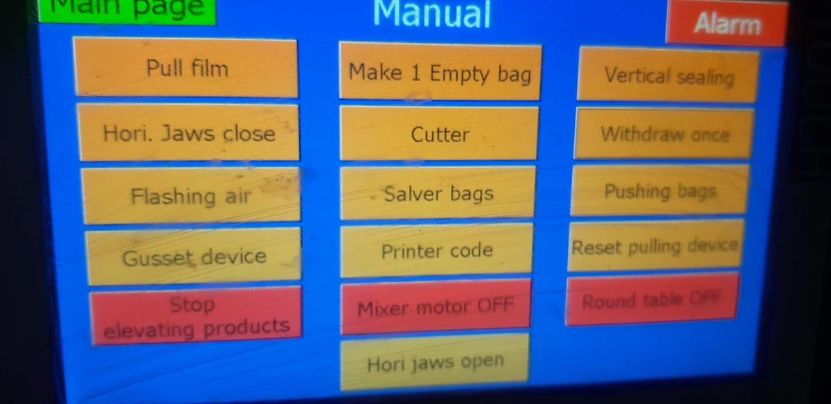 Used WEIGHING AND BAGGING SYSTEM