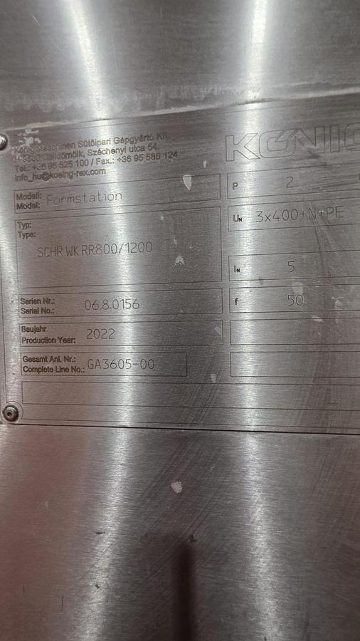 Used KONIG ROLL PLANT