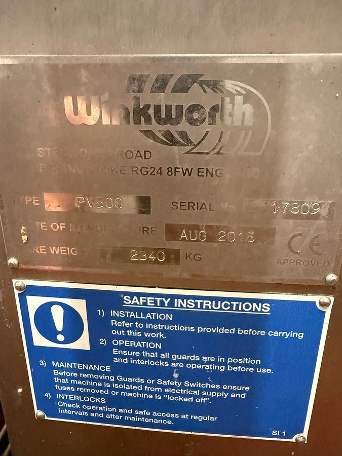 Used WINKWORTH MIXER AND COOKER