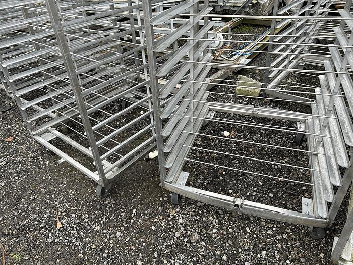 Used Invicta Double-Rack Bakery trolleys