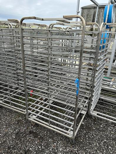 Used Invicta Double-Rack Bakery trolleys
