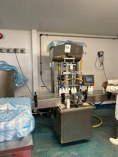 Used BOTTLING AND FILLIUNG LINE