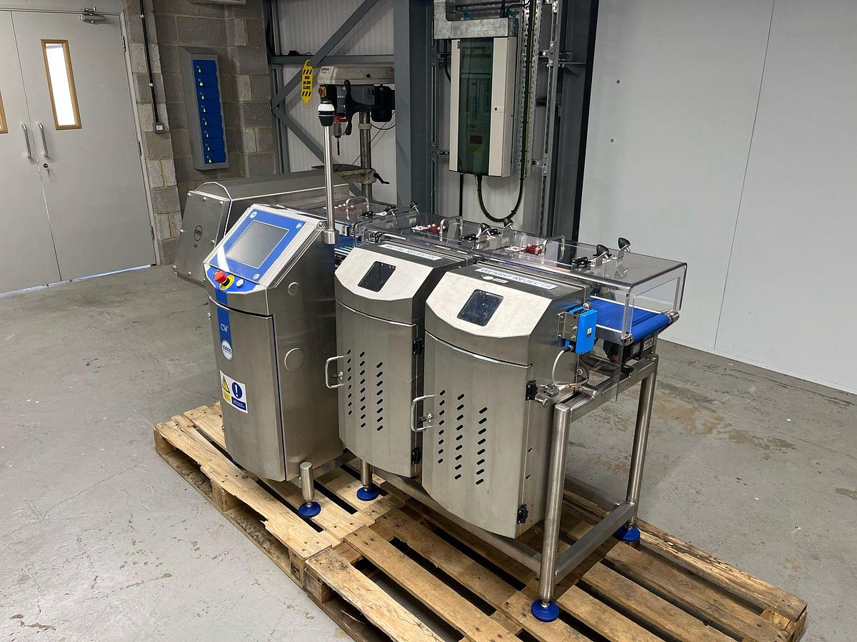 Used LOMA METAL DETECTOR CHECKWEIGHER COMBINATION UNIT
