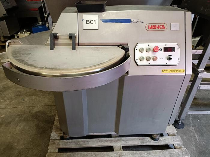 Used Manica  40 ltr bowl cutter