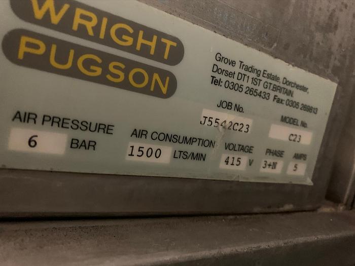 Used Wright Pugson Ltd C23 Cheese Cutter
