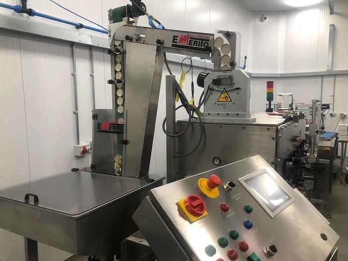 Used JAR/POT FILLER WITH CAPPING MACHINE