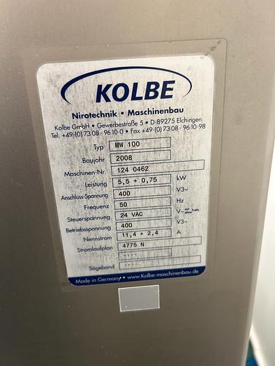 Used Kolbe MW 100 mixer grinder