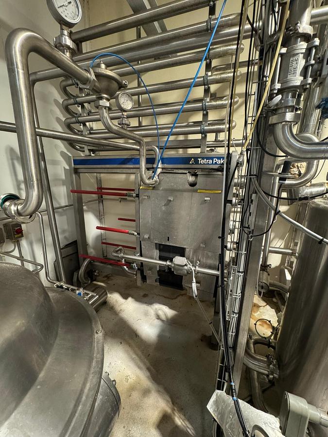 Used Cheese whey processing plant 15,000 litres/hour