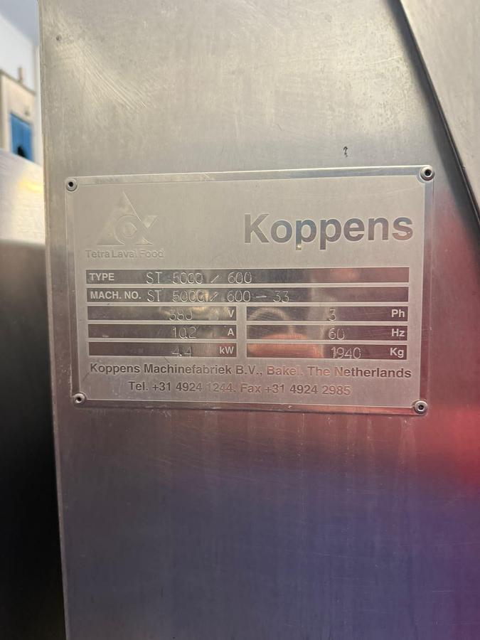 Used KOPPENS STEAM TUNNEL
