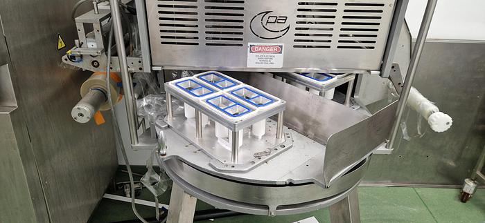Used PA 182 ROTARY TRAYSEALER