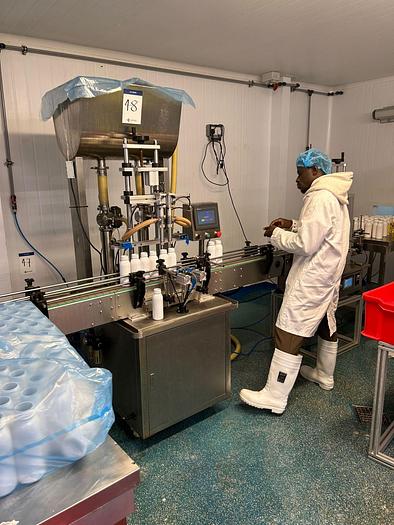 Used BOTTLING AND FILLIUNG LINE